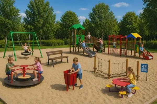 Jotainių bendruomenės vaikų žaidimų aikštelės įrengimas